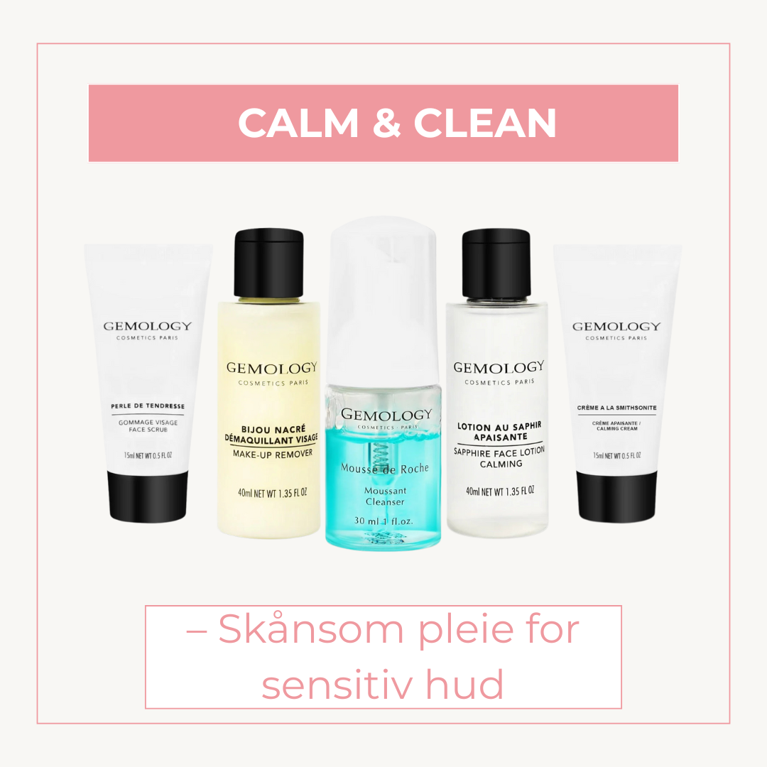 Calm & Clean – Soothing skincare for sensitive skin