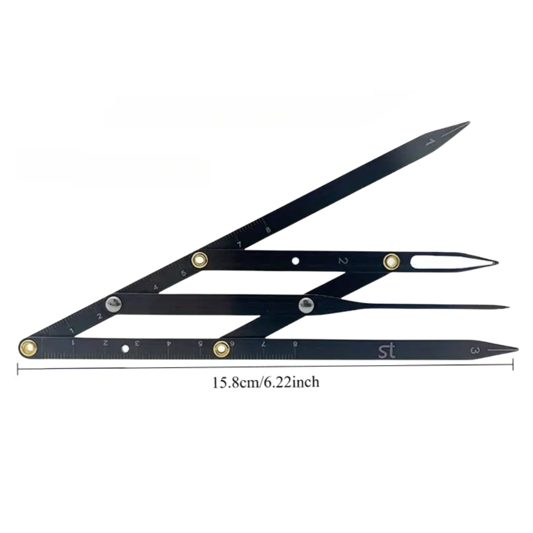 Golden ratio brow gauge