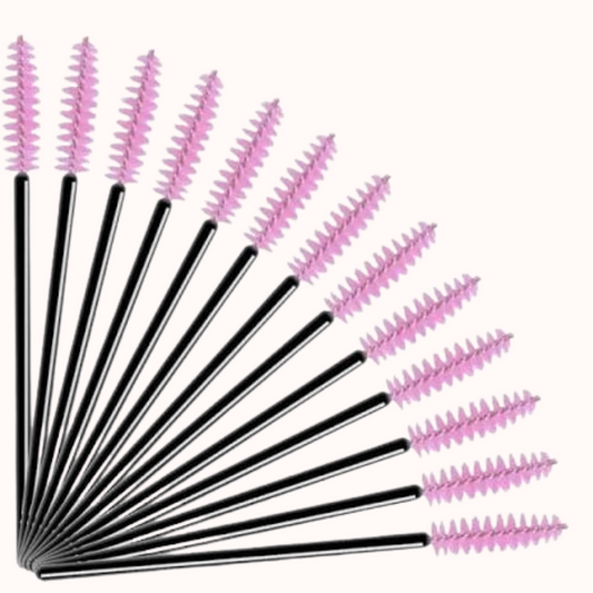 Silicone mascara brushes, 50 pcs
