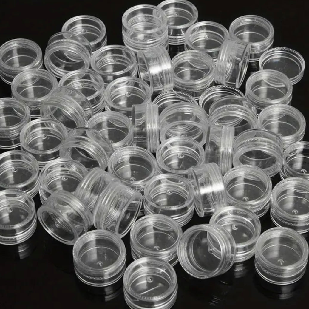 Tomme plastkrukker 5g