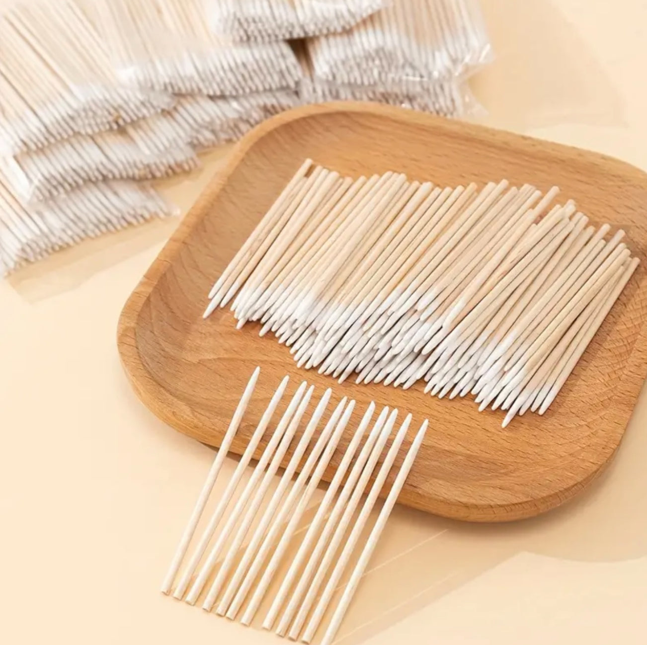 Mikro q-tips – Presise bomullspinner for bryn og vipper
