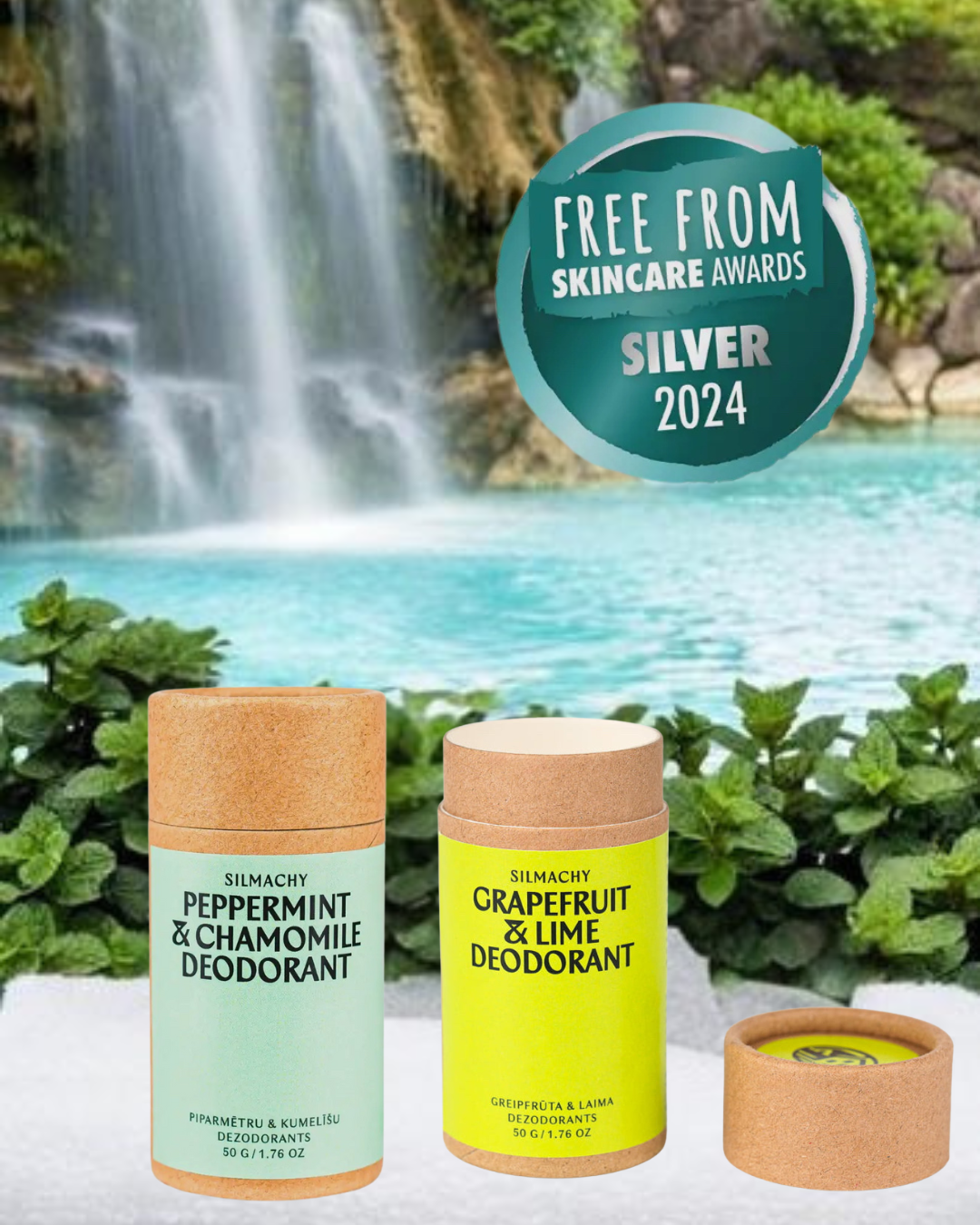 Naturlig, vegansk og aluminium-fri deodorant - Naturelle Beauty