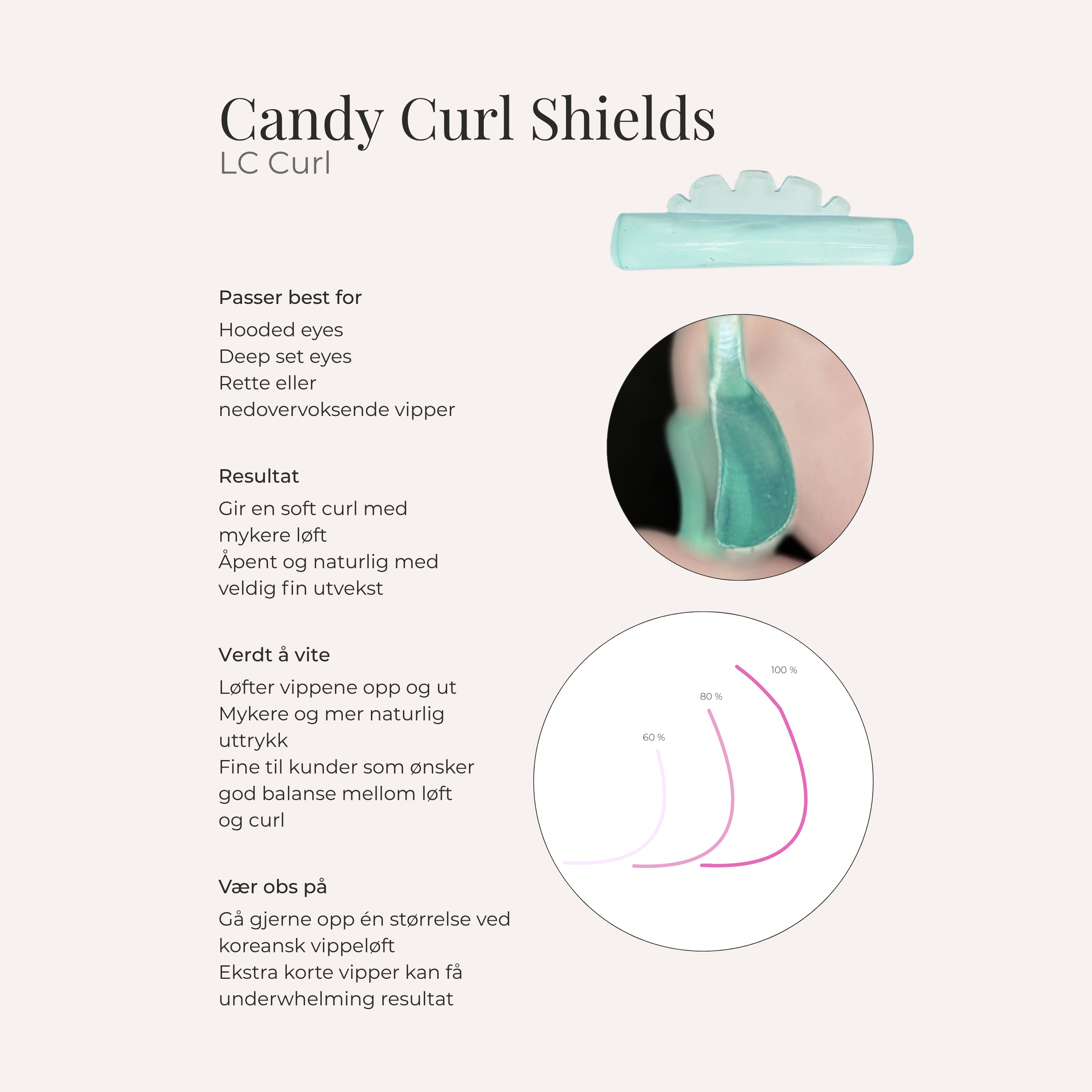 Candy Curl Korean Lash Lift Shields