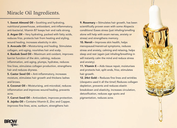 Brow Spa Miracle Oil
