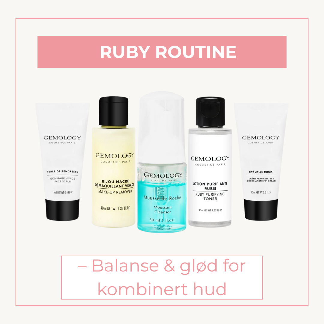 Ruby Routine – Rens og glød for kombinert hud