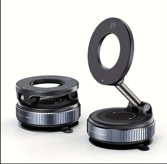 Magnetisk mobilholder med sugekopp