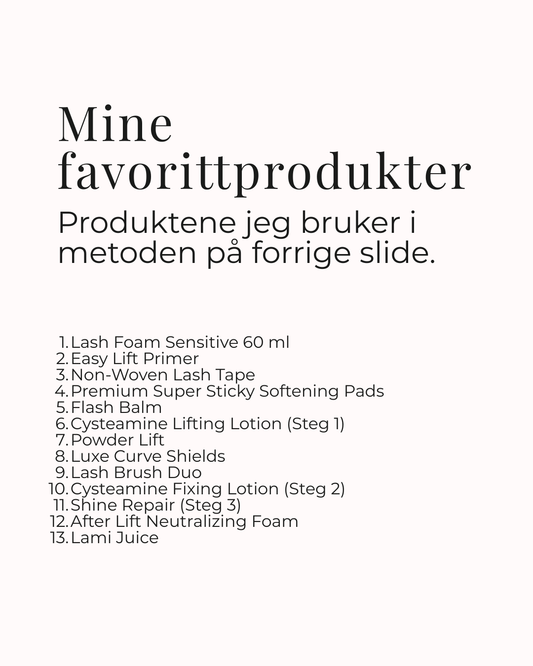 Julekalender 04.12 - mine favorittprodukter