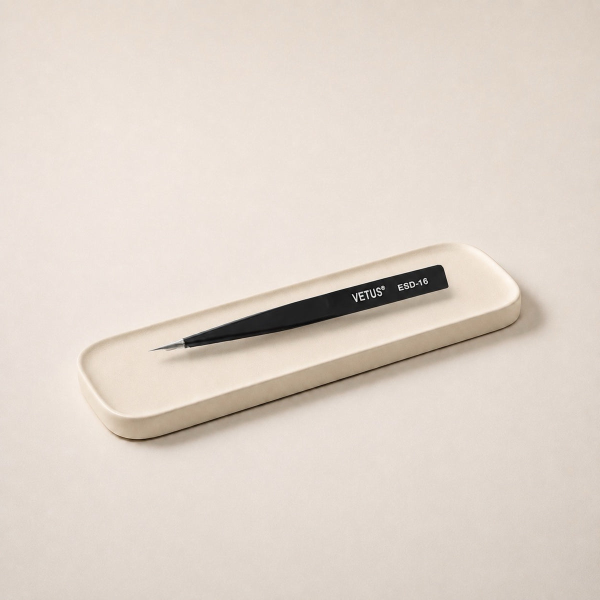 Vetus spiss pinsett (ESD-16)