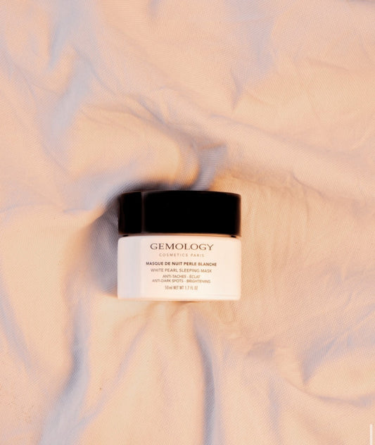 White pearl Sleeping Mask