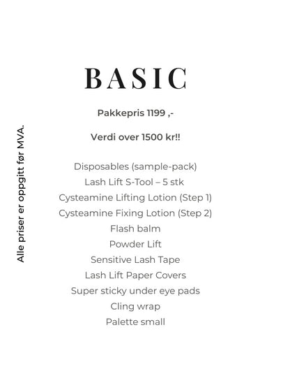 Kurspakke Basic