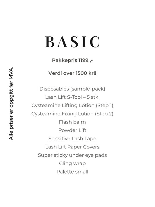 Kurspakke Basic
