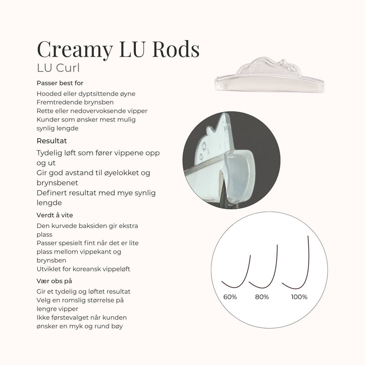 Creamy LU Rods