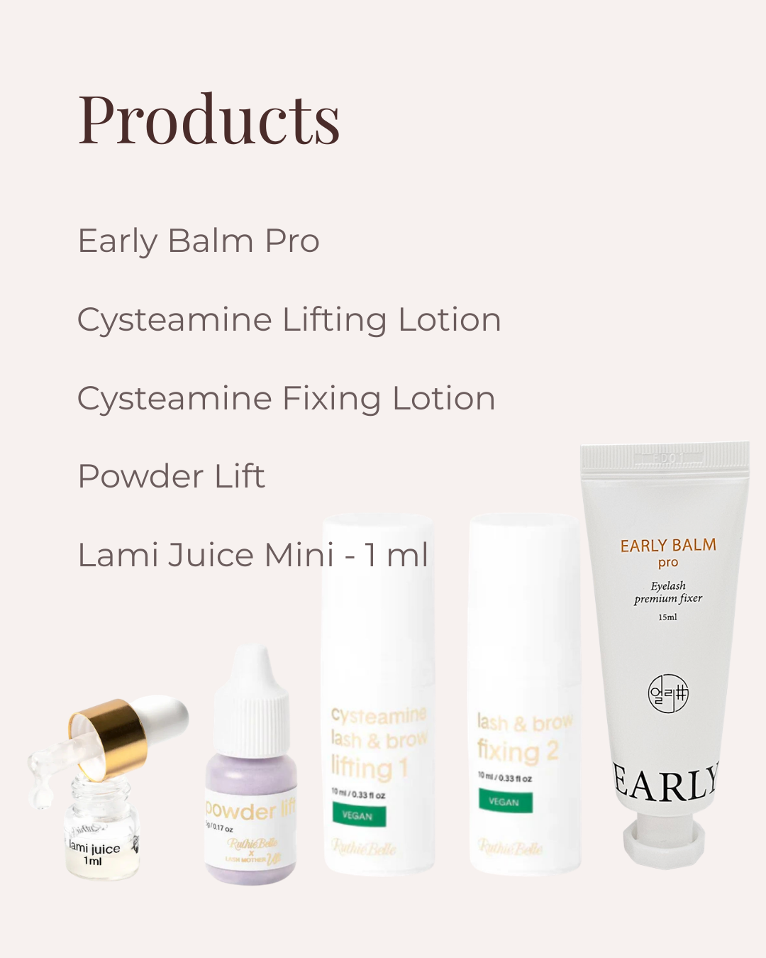 Korean Lash Lift Masterclass Kit