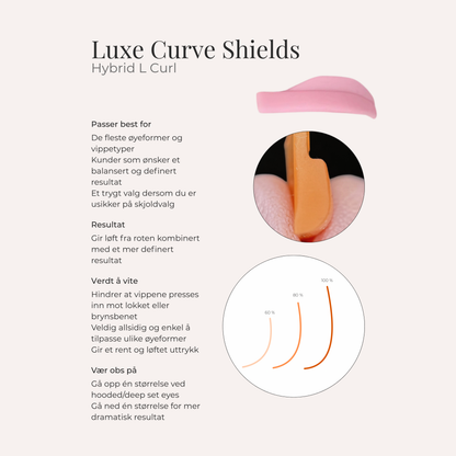 Luxe Curve Hybrid Shields (L-curl)