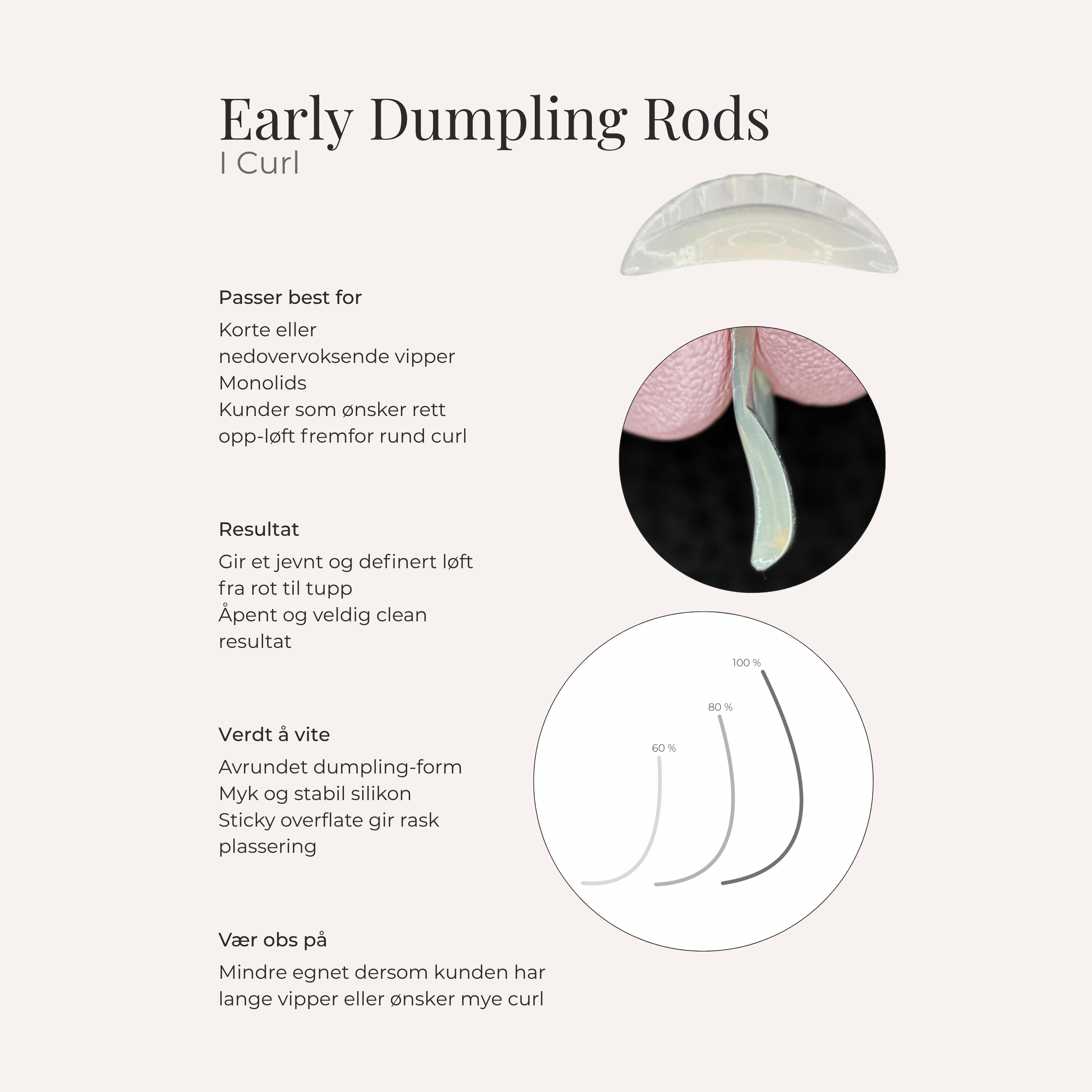 Early Dumpling Rods (I-curl)
