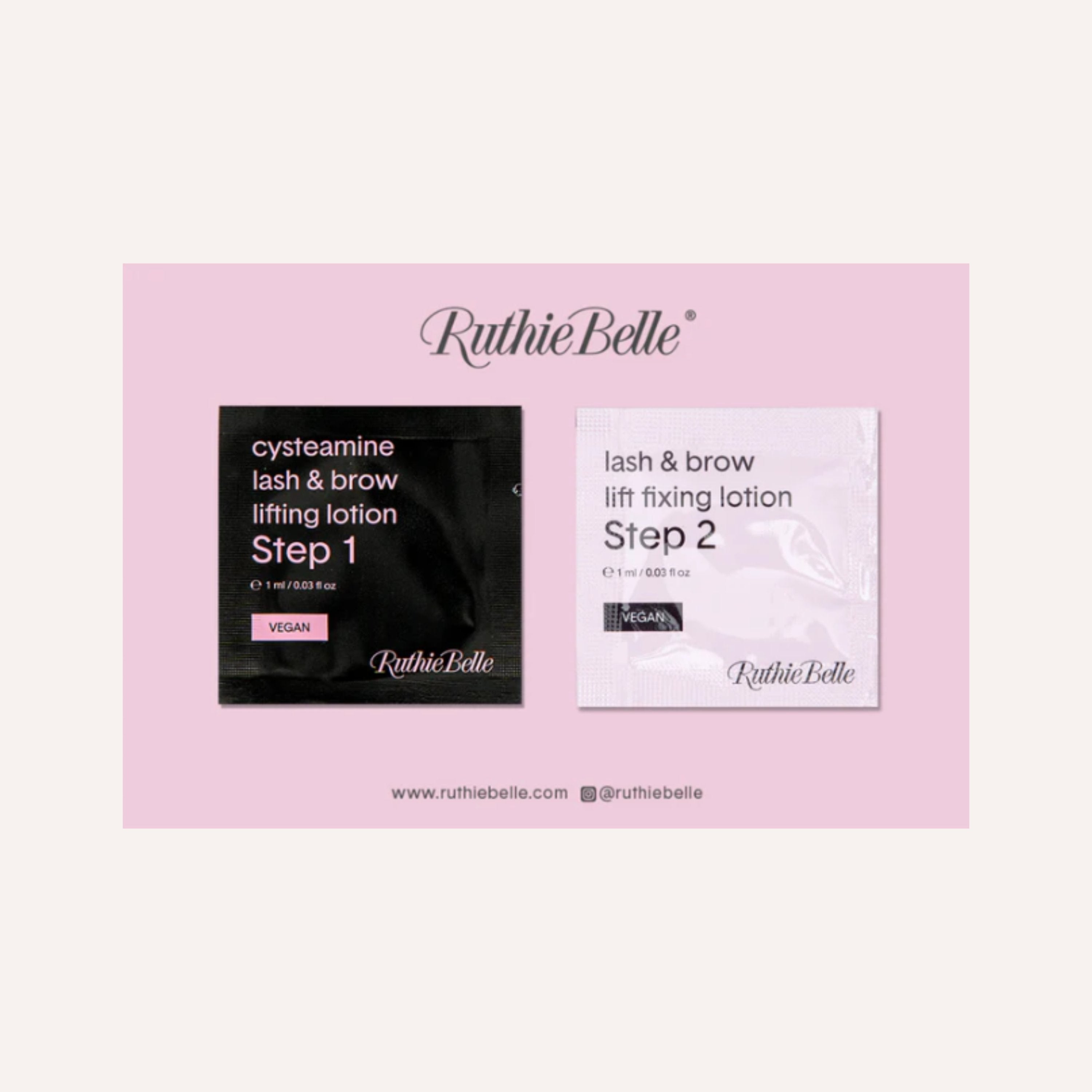 Cysteamine Lash & Brow Lift Single Use